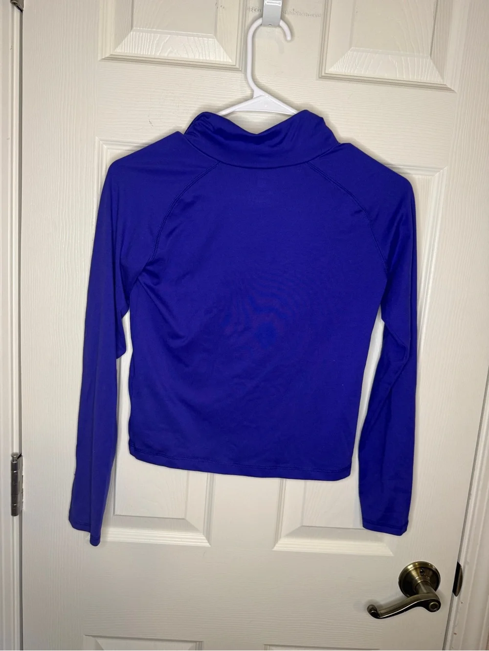 Old Navy Active Purple  1/4 Zip Pullover Mock Neck Long Sleeve Medium
